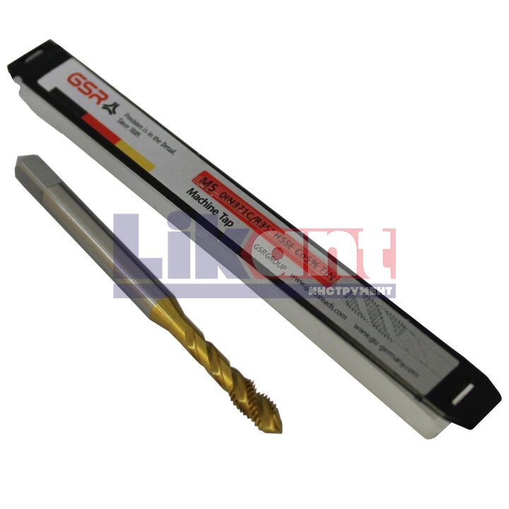 Метчик М6х1 круч. Р6М5К5 GSR